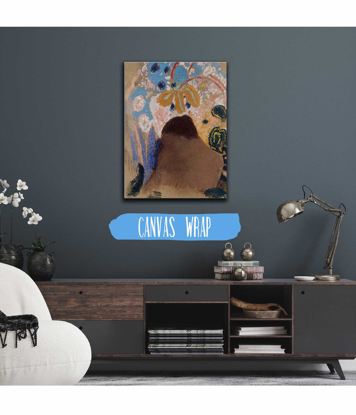 Ophelia by Odilon Redon