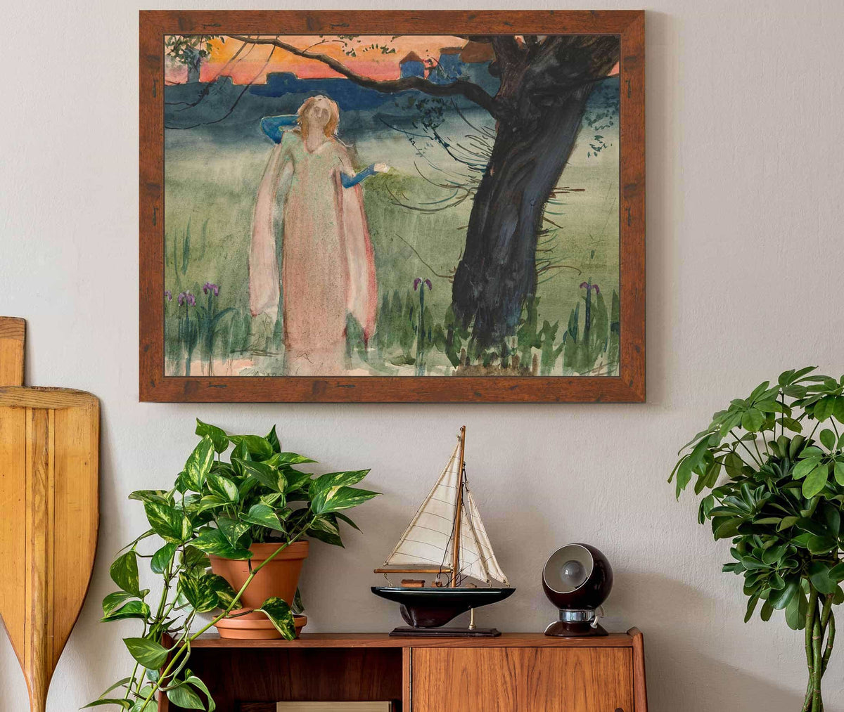 Ophelia By The Brook Act Iv Scene Vii Hamlet by Edwin Austin Abbey