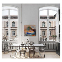 Ophelia With A Blue Wimple In The Water  by Odilon Redon