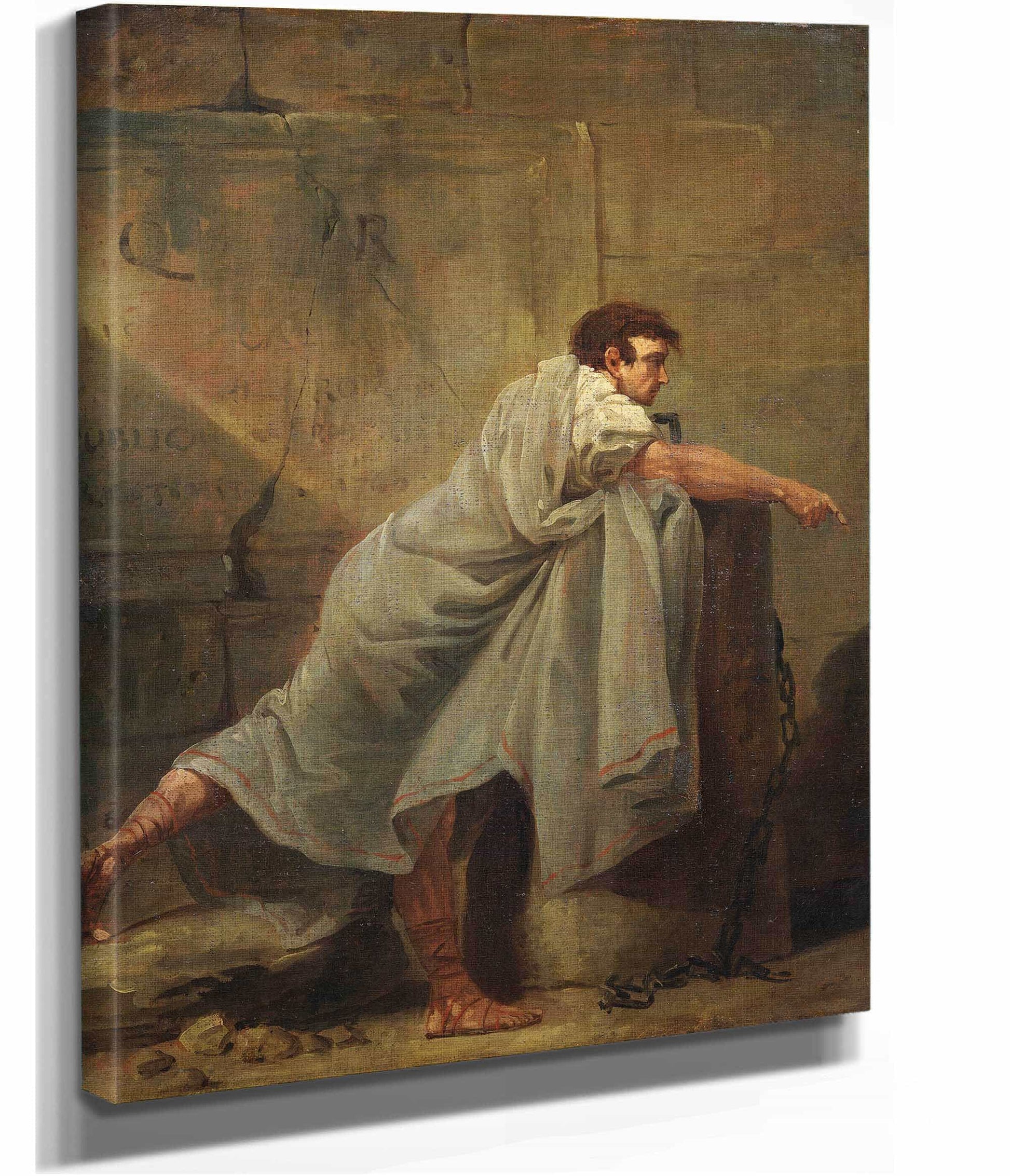 Orator In Prison by Hubert Robert