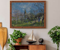 Orchard In Spring by Alfred Sisley