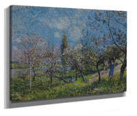Orchard In Spring by Alfred Sisley