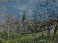 Orchard In Spring by Alfred Sisley