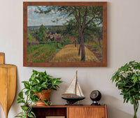 Orchards At Louveciennes by Camille Pissarro