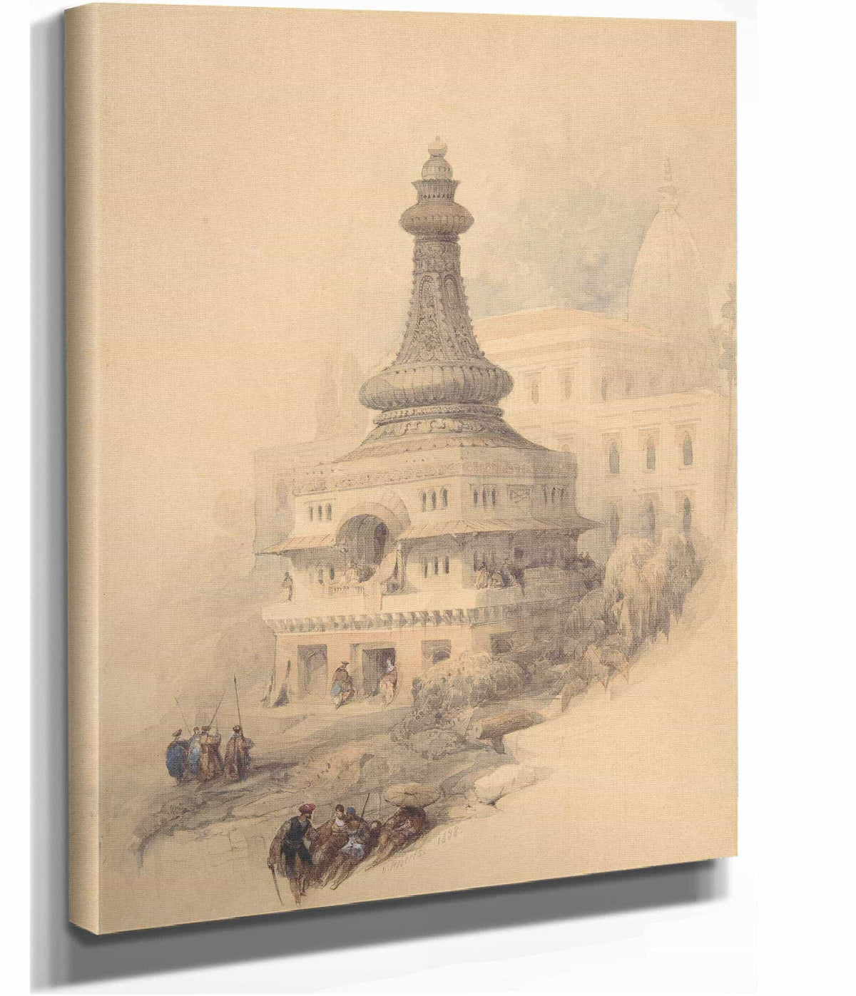 Oriental Scene by David Roberts