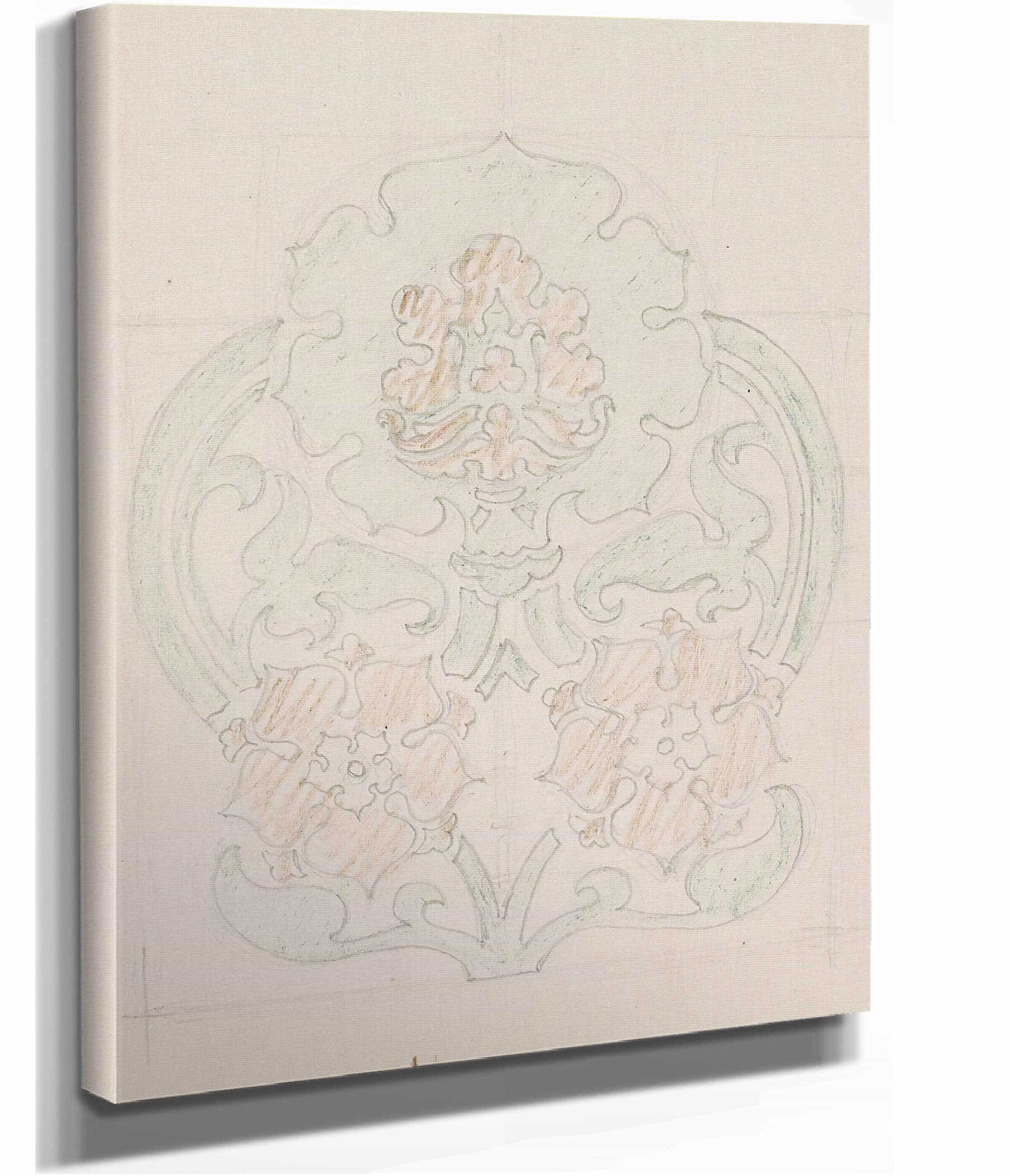 Ornament Met Floraal Motief by Reijer Stolk