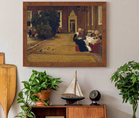 Orphan Girls In Amsterdam by Max Liebermann