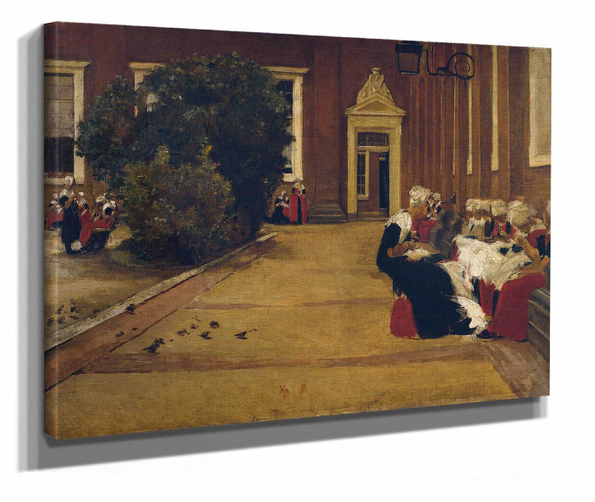 Orphan Girls In Amsterdam by Max Liebermann