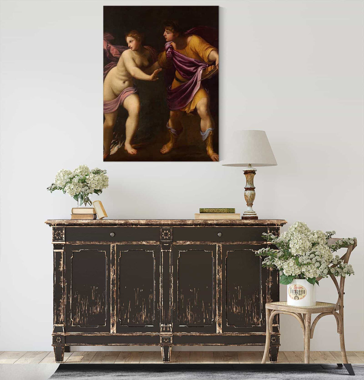 Orpheus And Eurydice   by Guido Reni