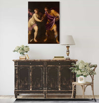 Orpheus And Eurydice   by Guido Reni