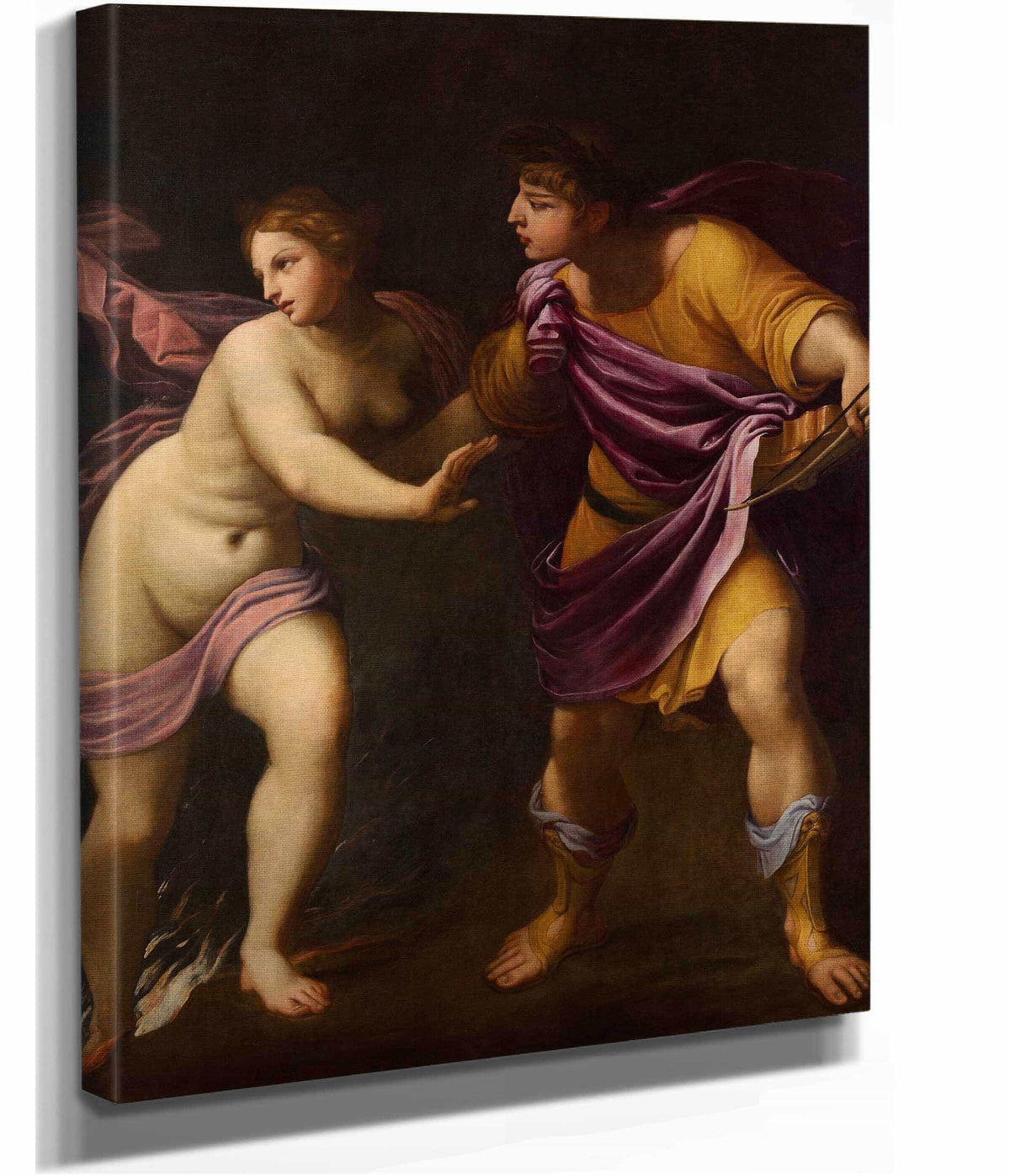 Orpheus And Eurydice   by Guido Reni