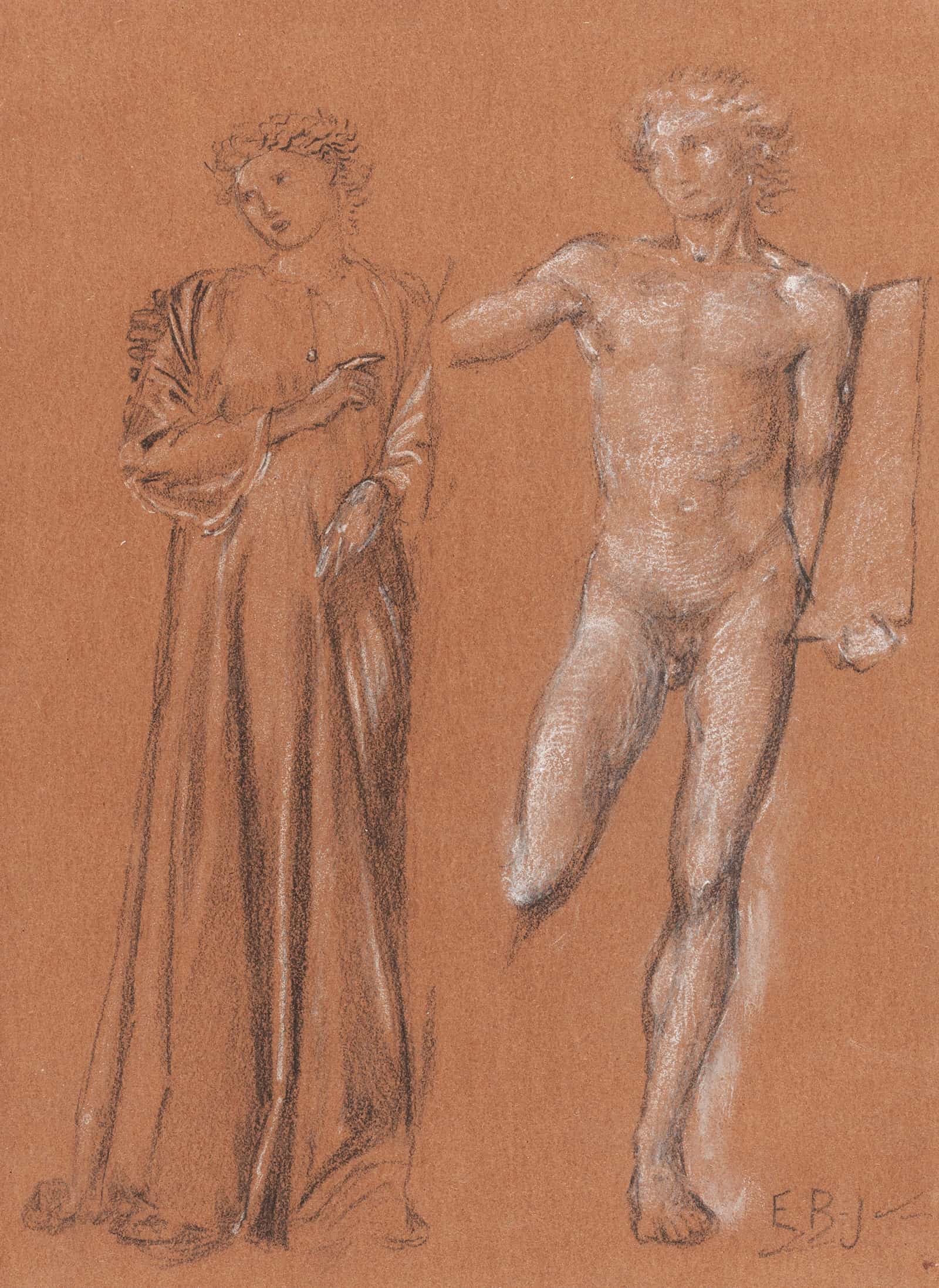 Orpheus And Eurydice by Sir Edward Coley Burne Jones