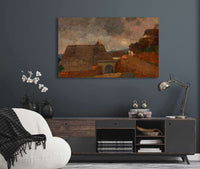 Ortschaft Bei Trubem Wetter Weibenkirchen   by Tina Blau