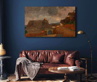 Ortschaft Bei Trubem Wetter Weibenkirchen   by Tina Blau