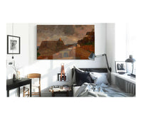 Ortschaft Bei Trubem Wetter Weibenkirchen   by Tina Blau