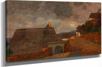 Ortschaft Bei Trubem Wetter Weibenkirchen   by Tina Blau