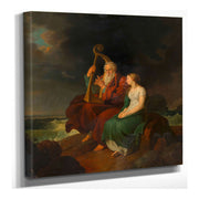 Ossian And Malvina After by Johann Peter Krafft