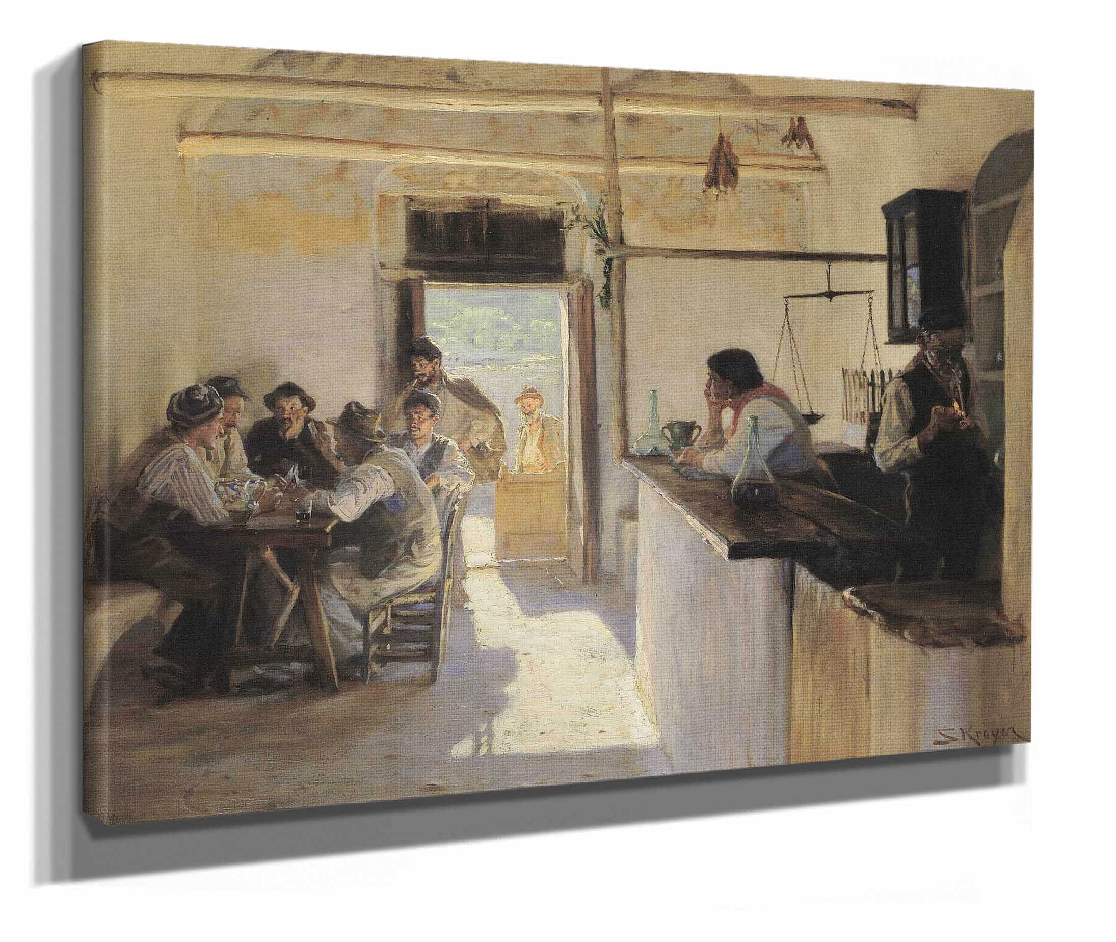 Osteria In Ravello by Peder Severin Kroyer