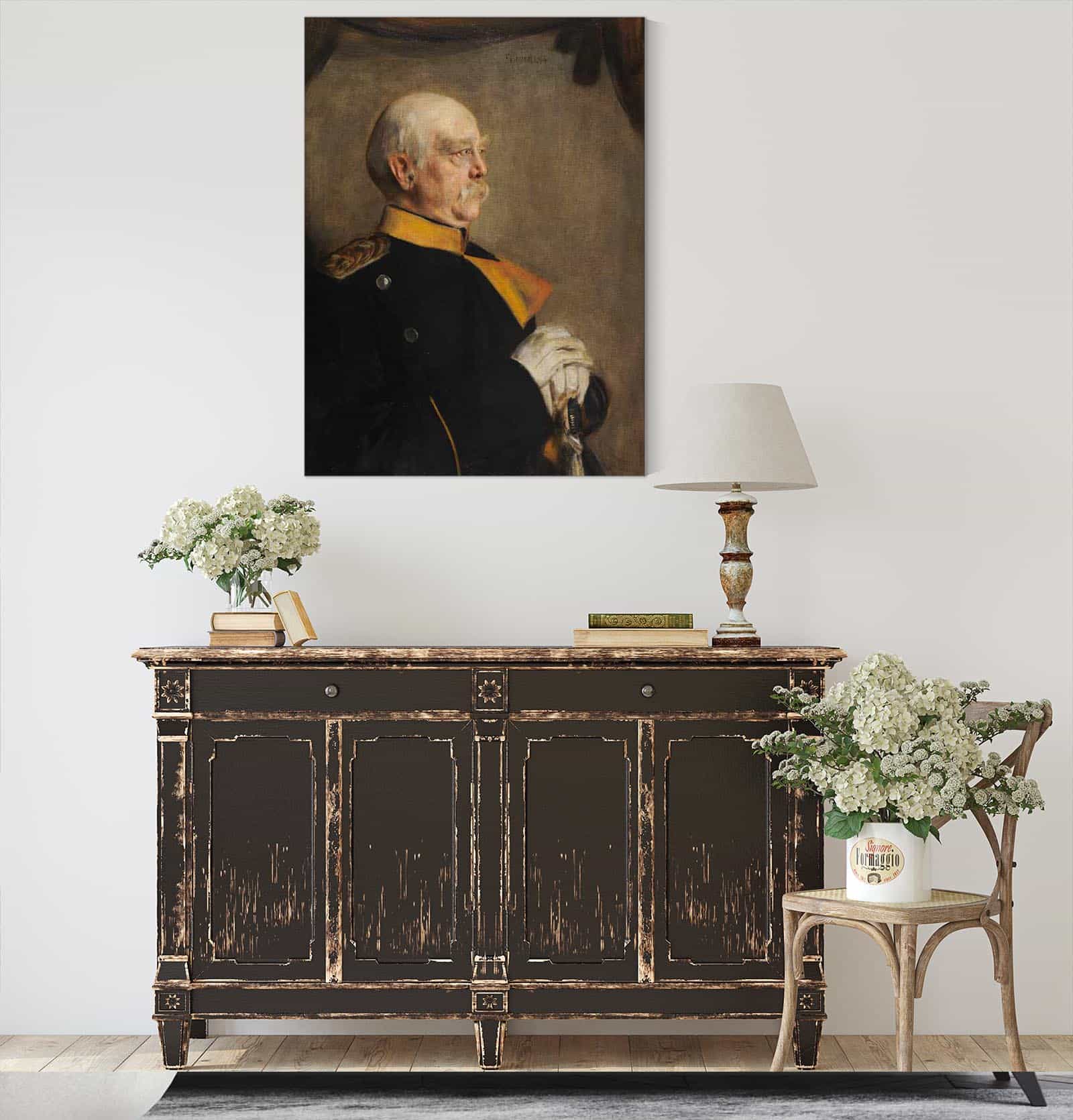 Otto Furst Von Bismarck by Franz Von Lenbach