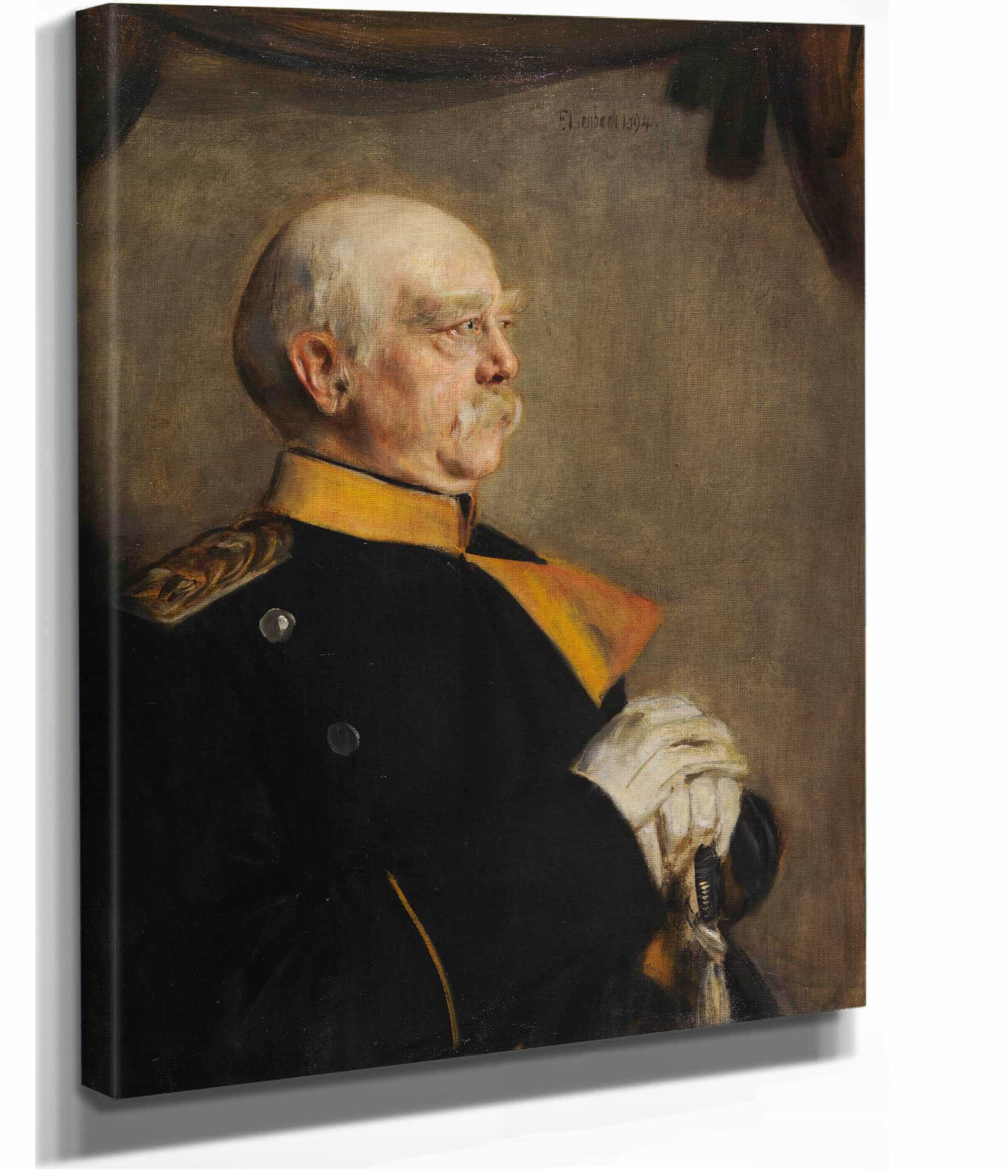 Otto Furst Von Bismarck by Franz Von Lenbach