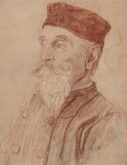 Oude Heer Met Kalotje by Therese Schwartze