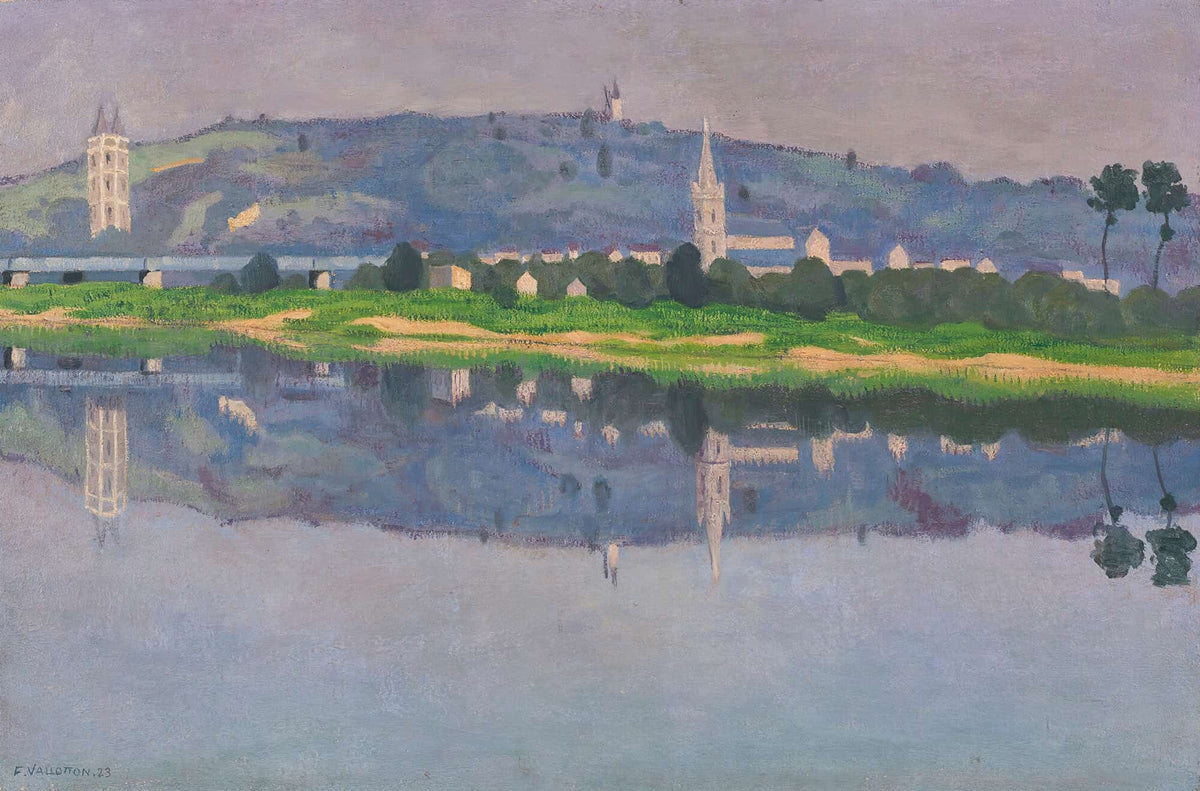 Oudon Sur Loire by Felix Vallotton