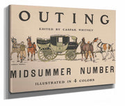 Outing Edited By Caspar Whitney Between And by Edward Penfield