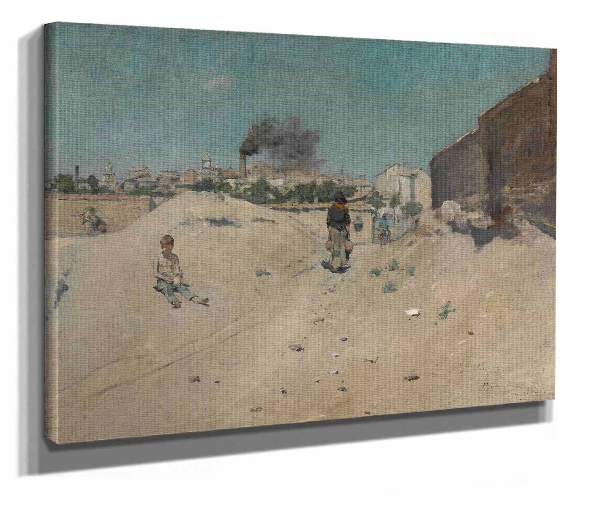 Outskirts Of Madrid by William Merritt Chase
