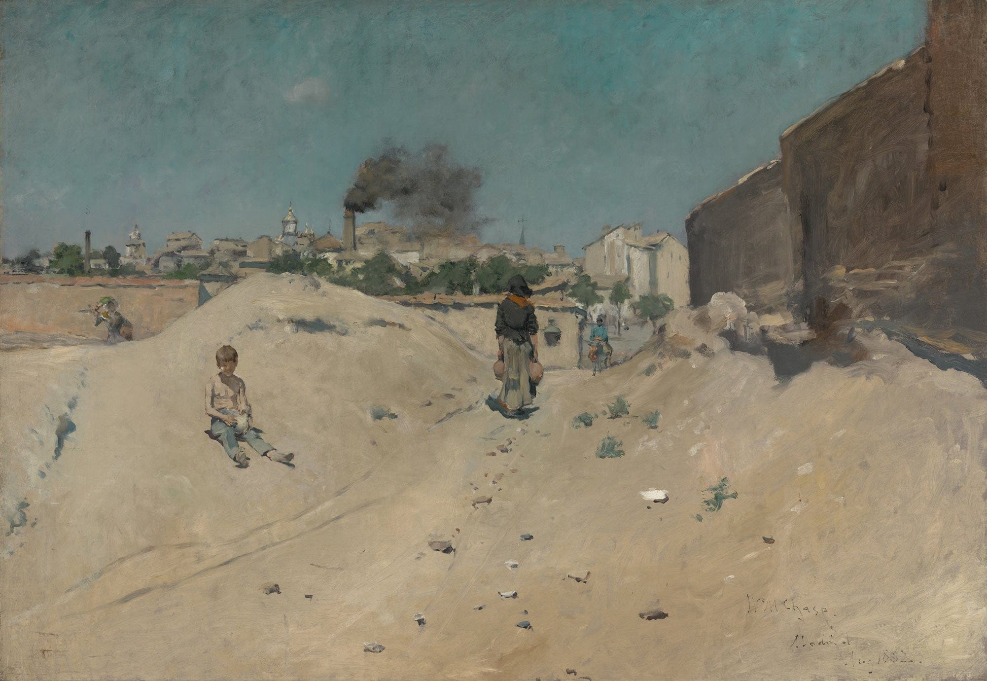 Outskirts Of Madrid by William Merritt Chase
