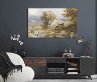 Overshot Mill North Wales by David Cox