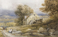 Overshot Mill North Wales by David Cox