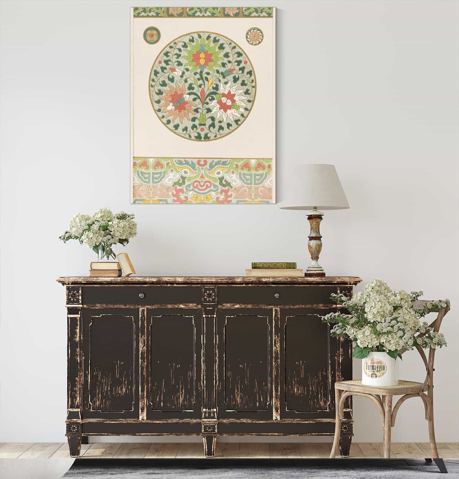 Examples Of Chinese Ornament Pl by Owen Jones Fine Art Print