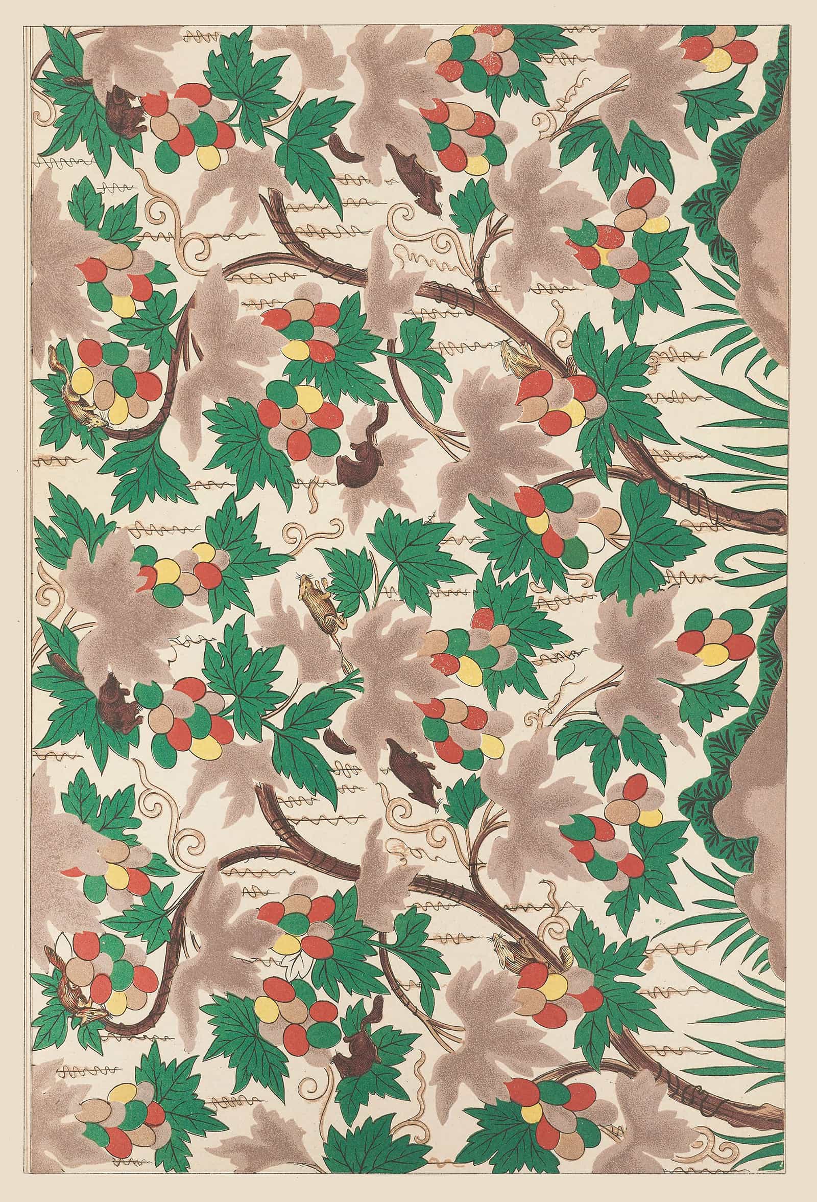 Examples Of Chinese Ornament Pl by Owen Jones Fine Art Print