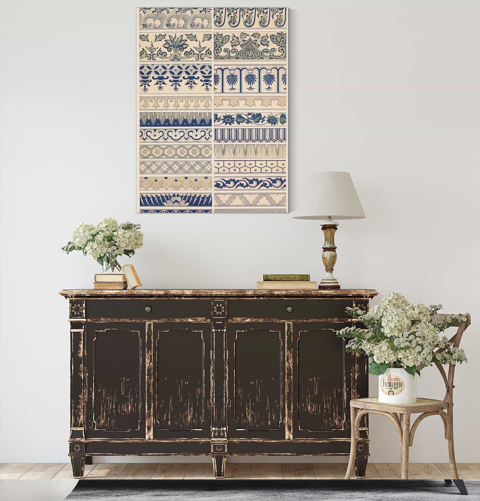 Examples Of Chinese Ornament Pl by Owen Jones Fine Art Print