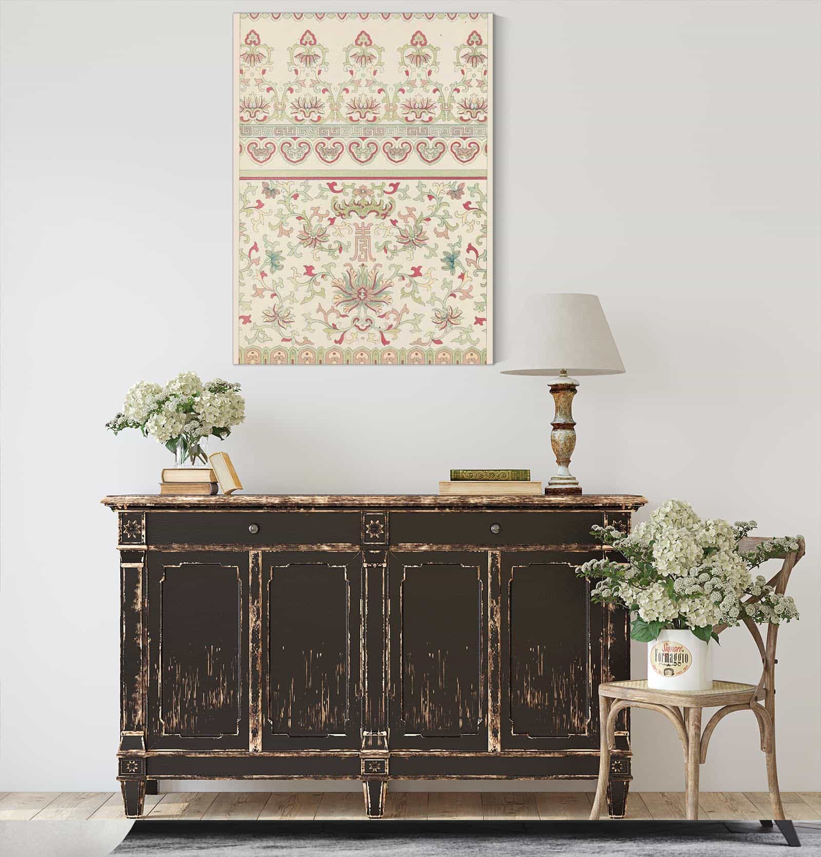 Examples Of Chinese Ornament Pl by Owen Jones Fine Art Print