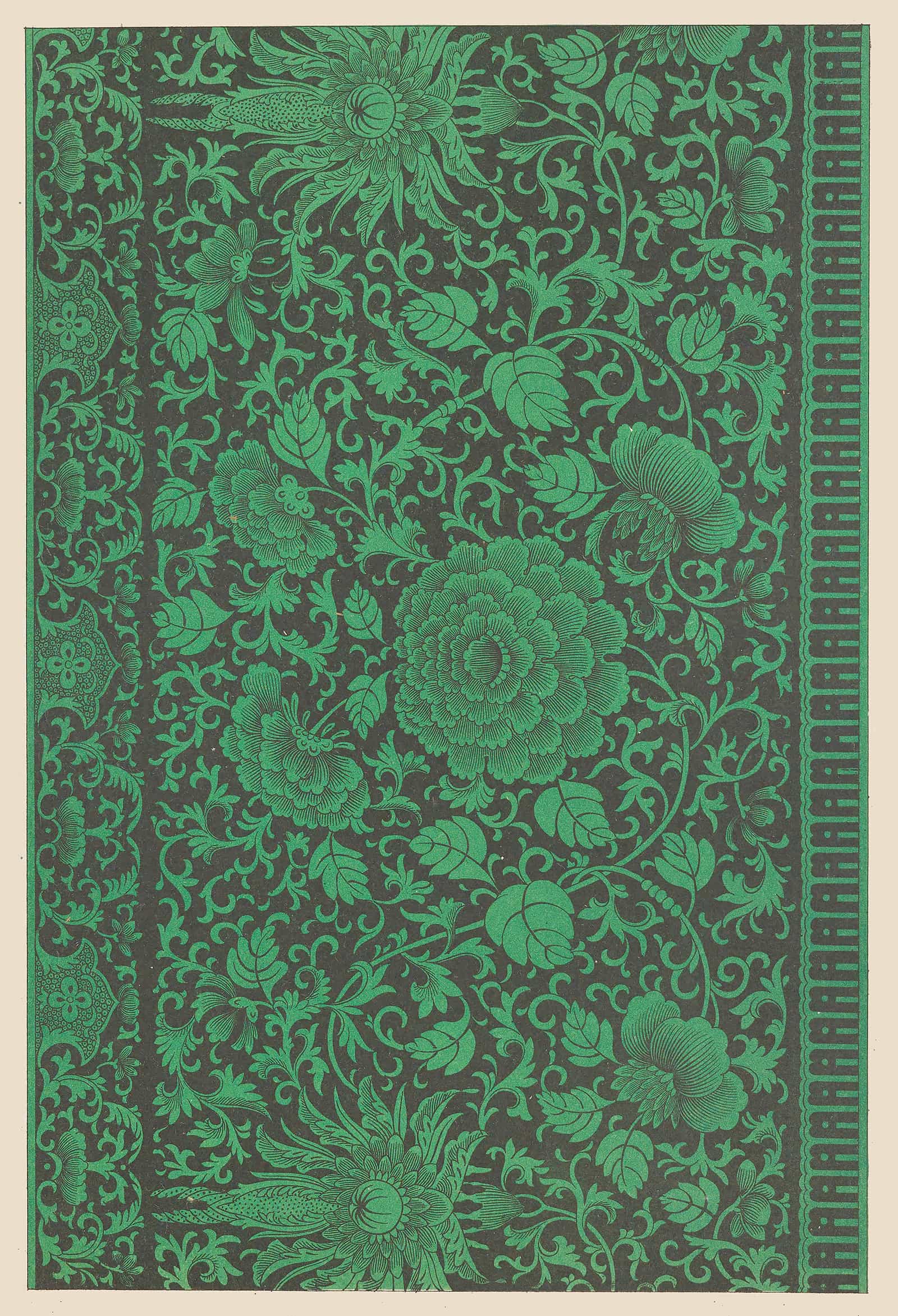 Examples Of Chinese Ornament Pl by Owen Jones Fine Art Print