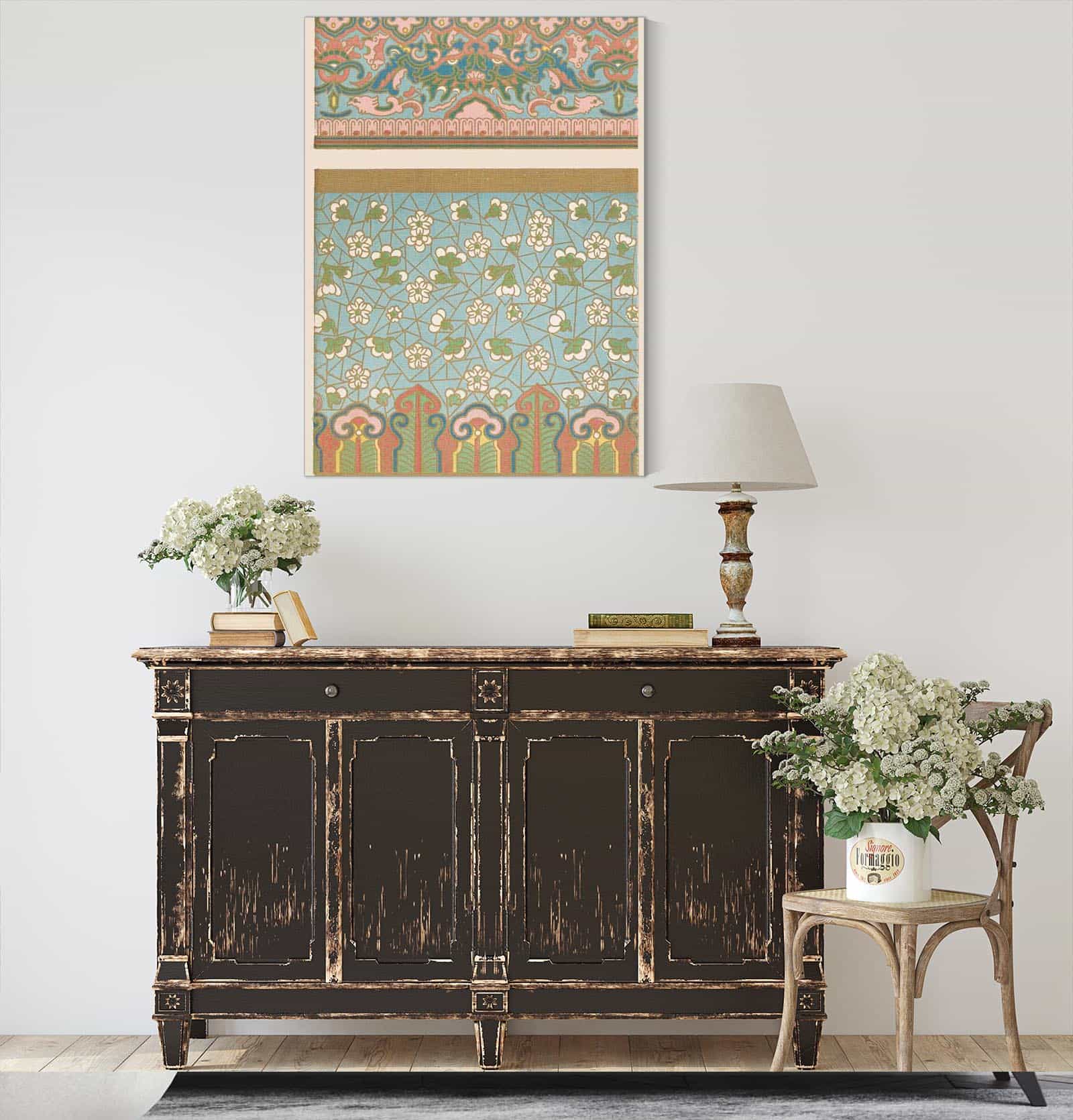 Examples Of Chinese Ornament Pl by Owen Jones Fine Art Print