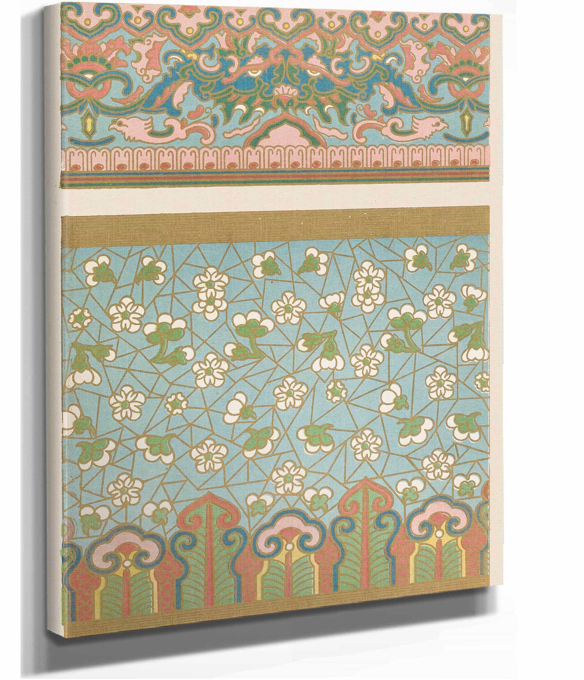 Examples Of Chinese Ornament Pl by Owen Jones Fine Art Print