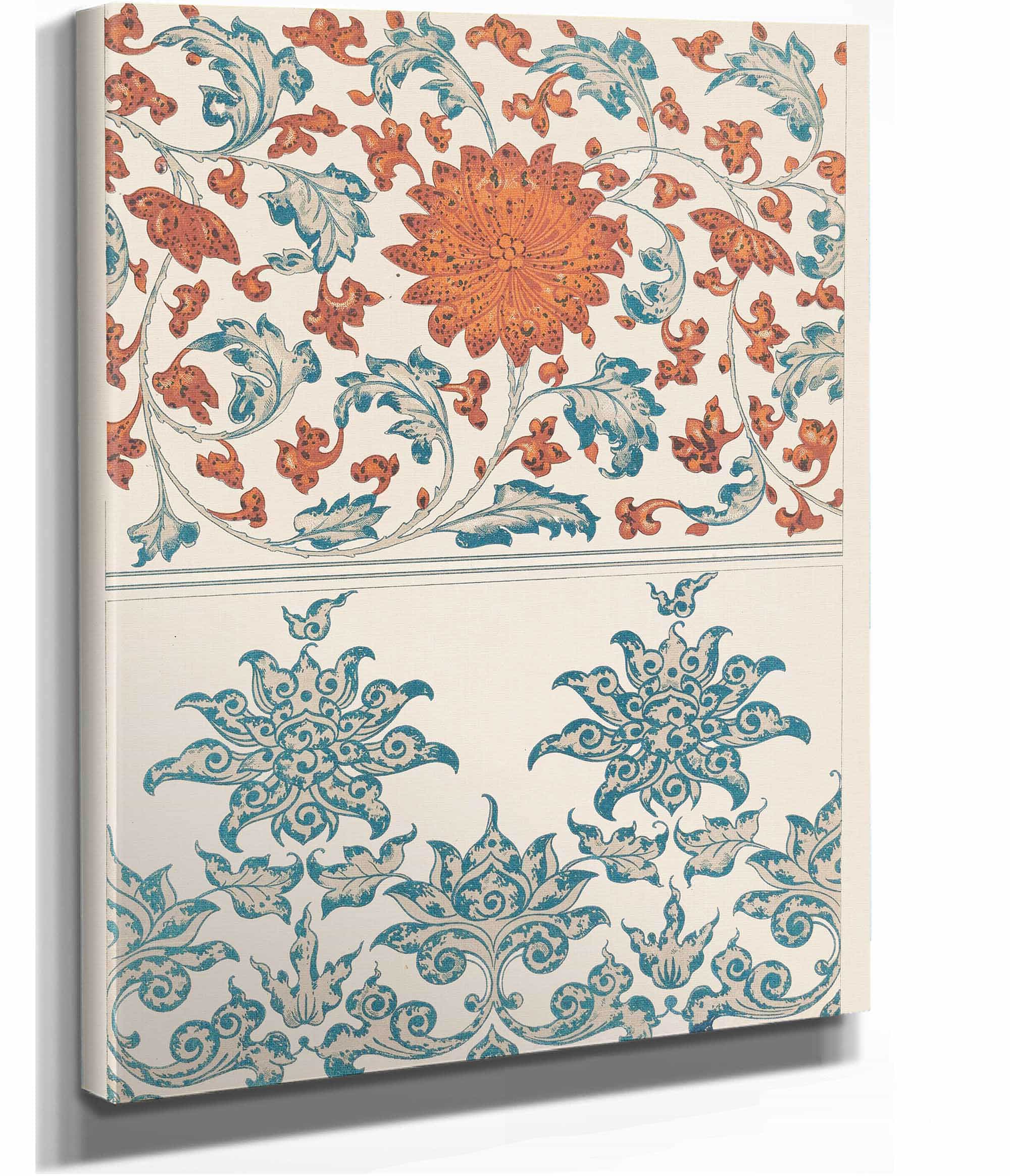 Examples Of Chinese Ornament Pl by Owen Jones Fine Art Print