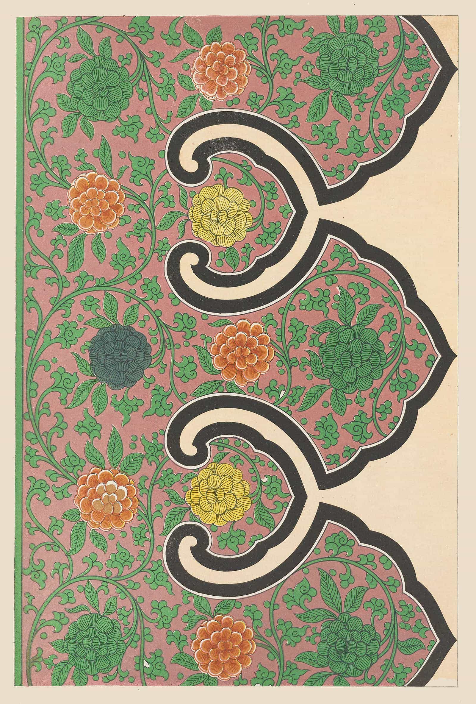 Examples Of Chinese Ornament Pl by Owen Jones Fine Art Print