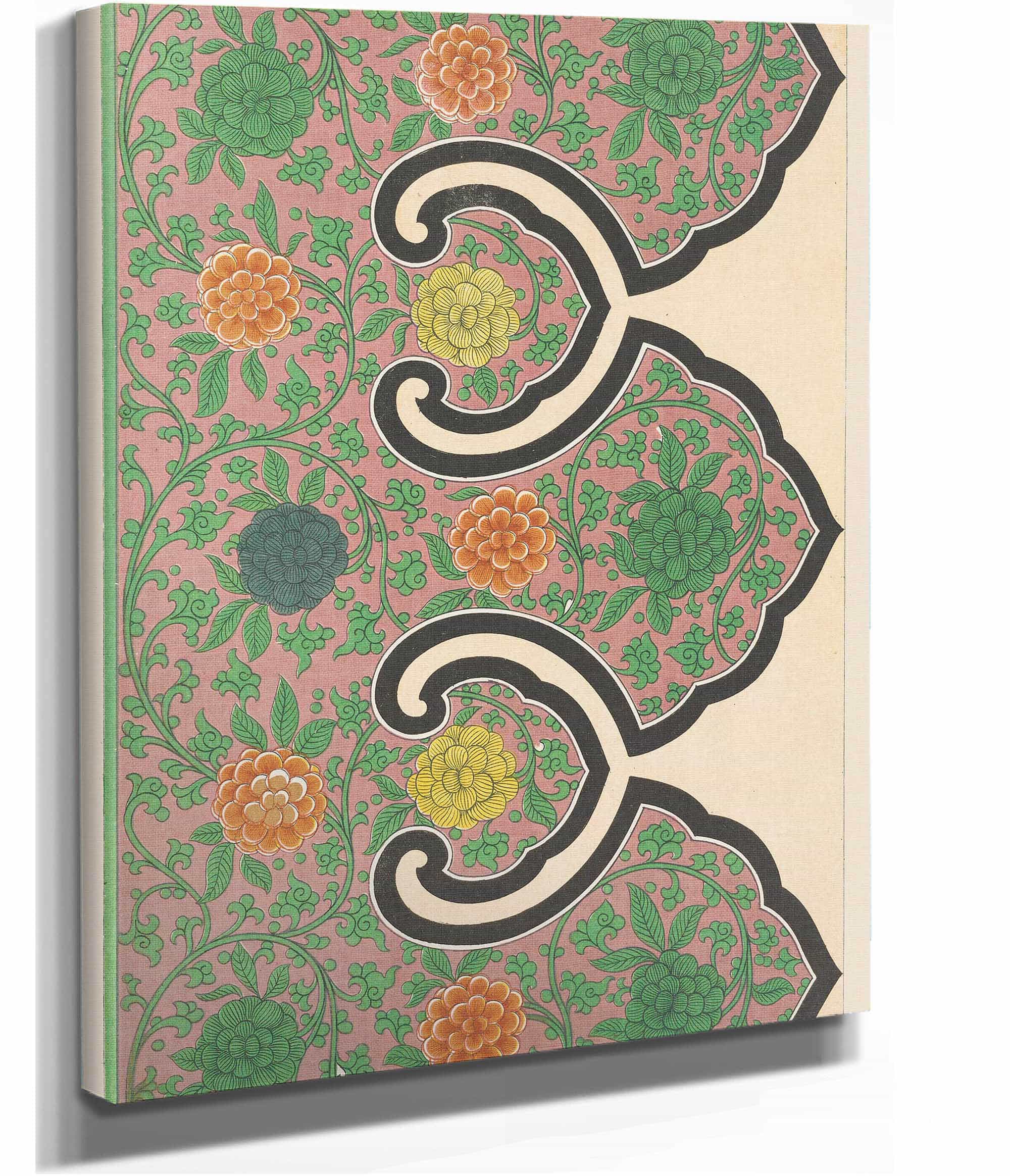 Examples Of Chinese Ornament Pl by Owen Jones Fine Art Print