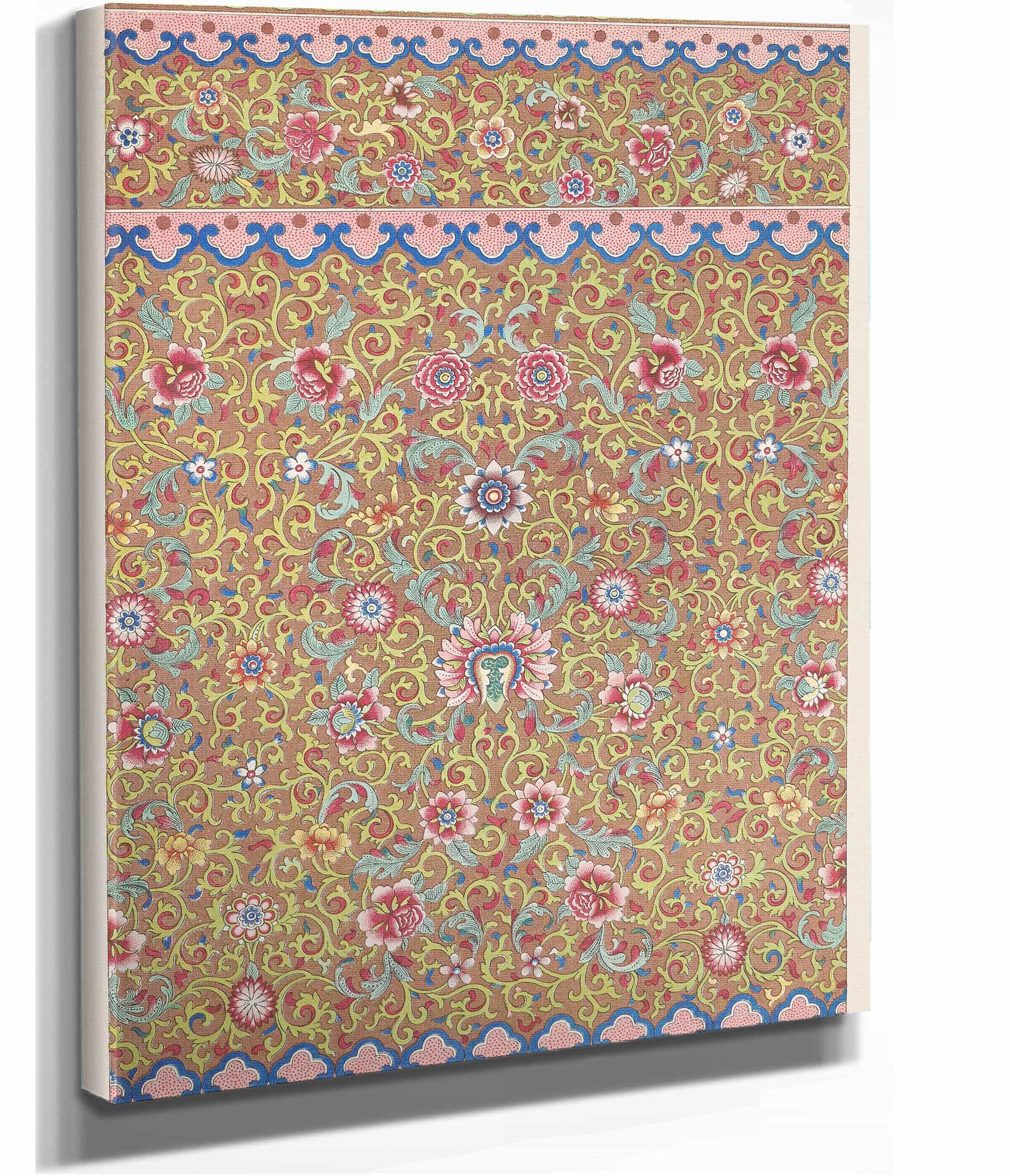 Examples Of Chinese Ornament Pl by Owen Jones Fine Art Print
