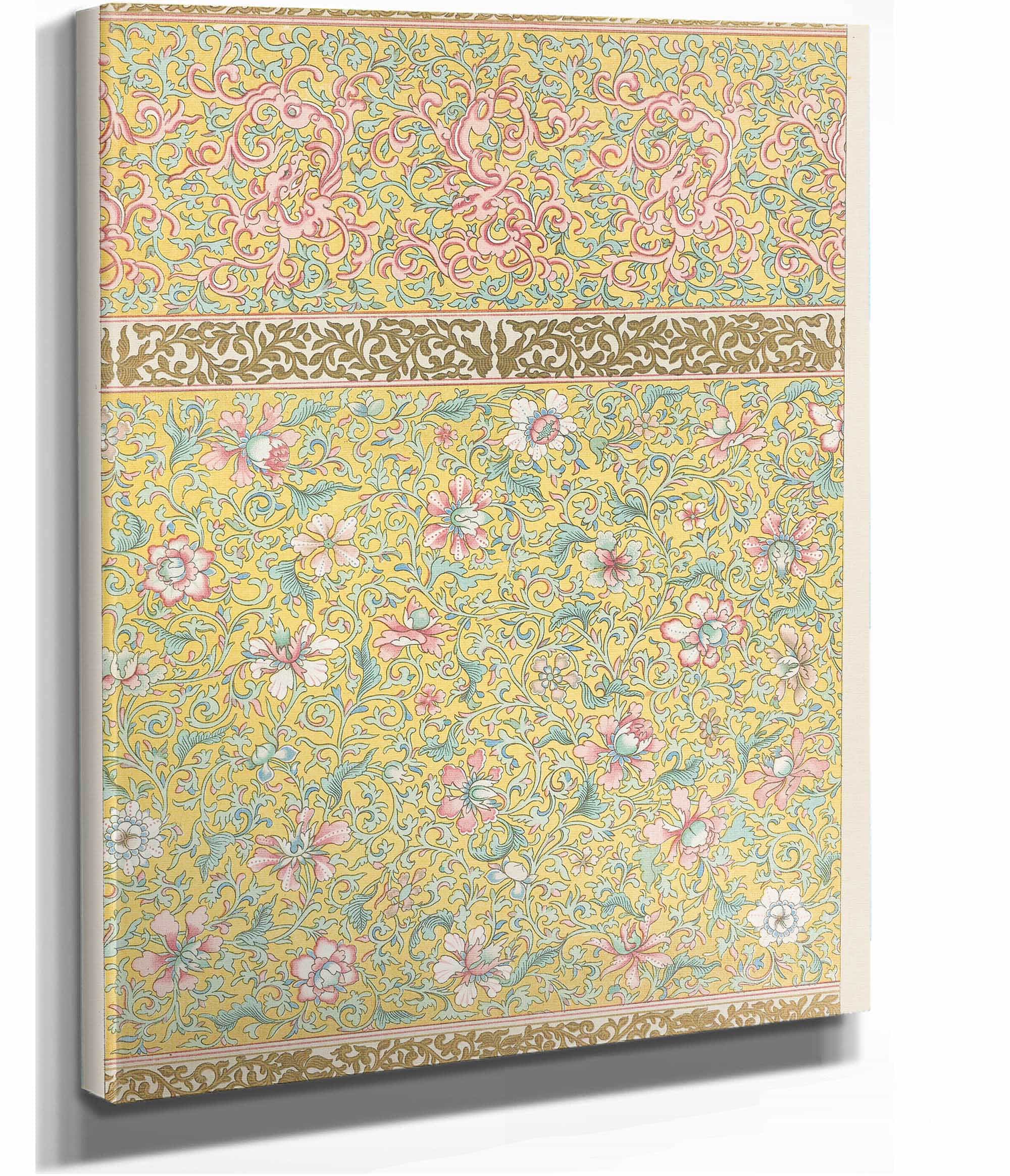 Examples Of Chinese Ornament Pl by Owen Jones Fine Art Print