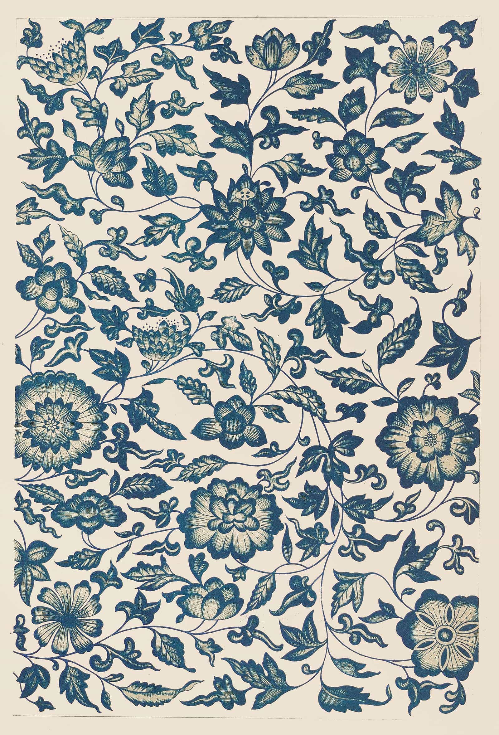 Examples Of Chinese Ornament Pl by Owen Jones Fine Art Print