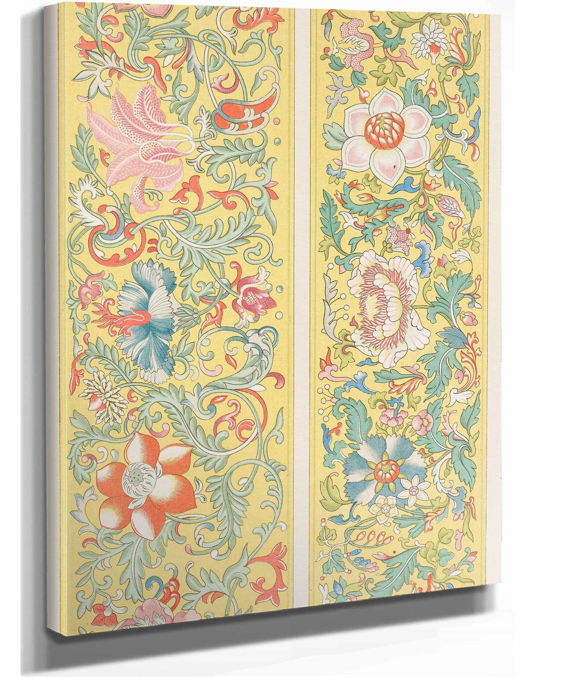Examples Of Chinese Ornament Pl by Owen Jones Fine Art Print