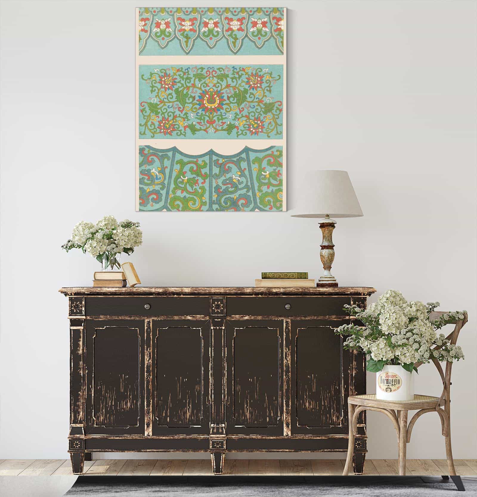 Examples Of Chinese Ornament Pl by Owen Jones Fine Art Print