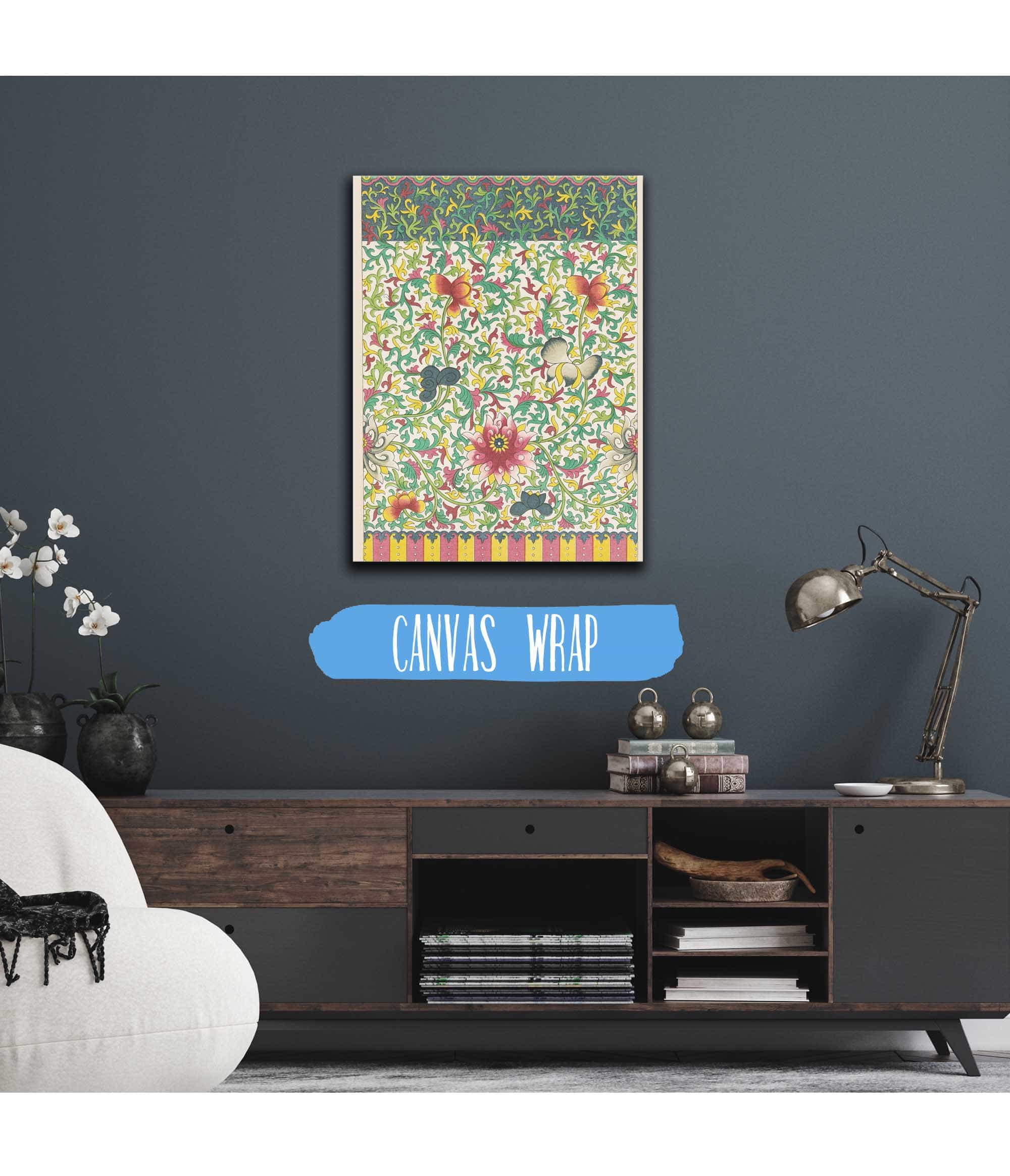 Examples Of Chinese Ornament Pl by Owen Jones Fine Art Print