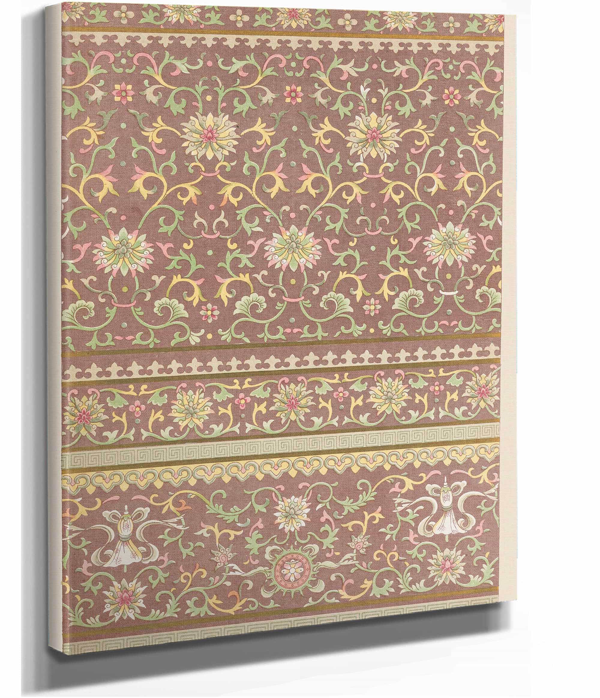 Examples Of Chinese Ornament Pl by Owen Jones Fine Art Print