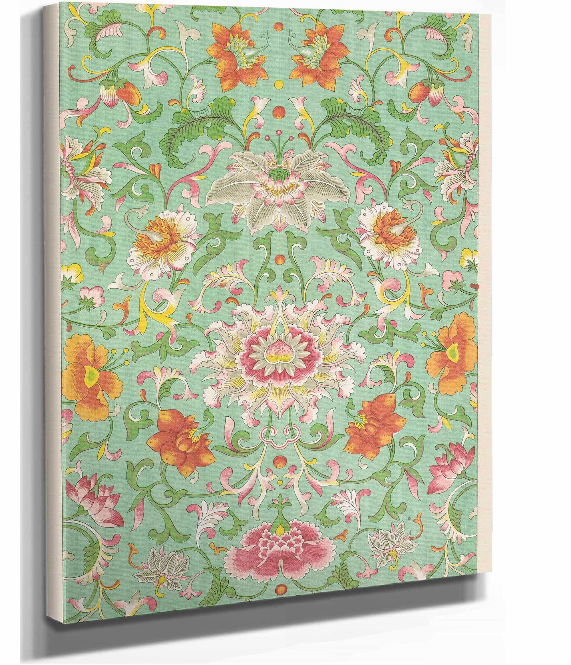 Examples Of Chinese Ornament Pl by Owen Jones Fine Art Print