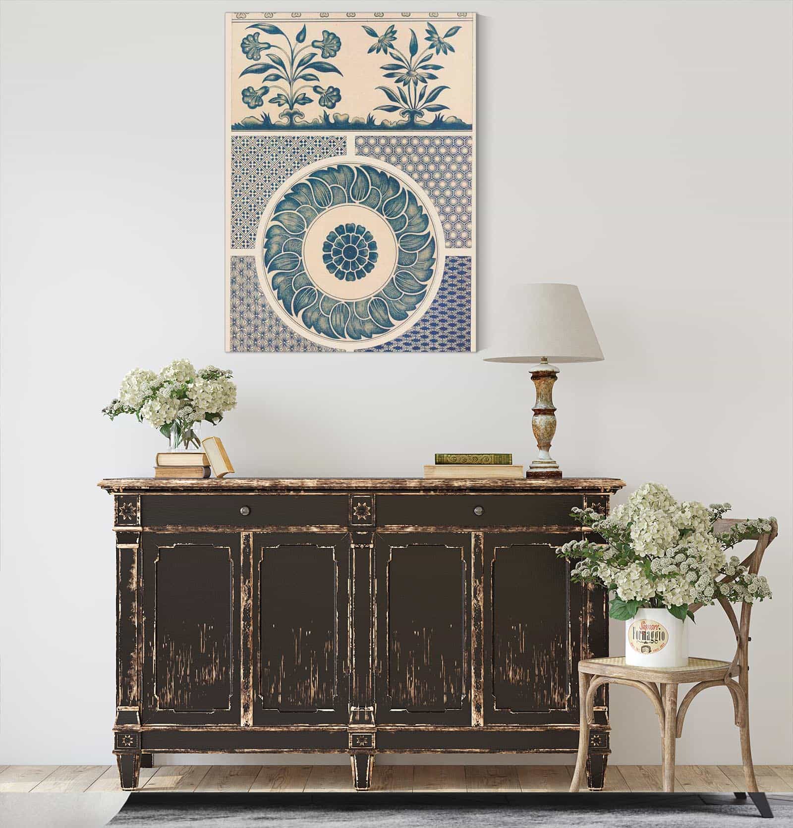 Examples Of Chinese Ornament Pl by Owen Jones Fine Art Print